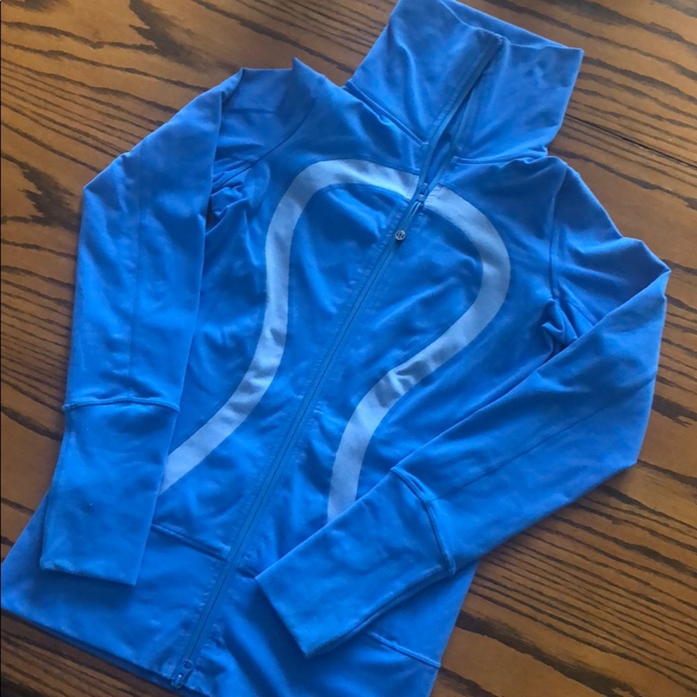 Xs blue Lululemon zip up jacket
